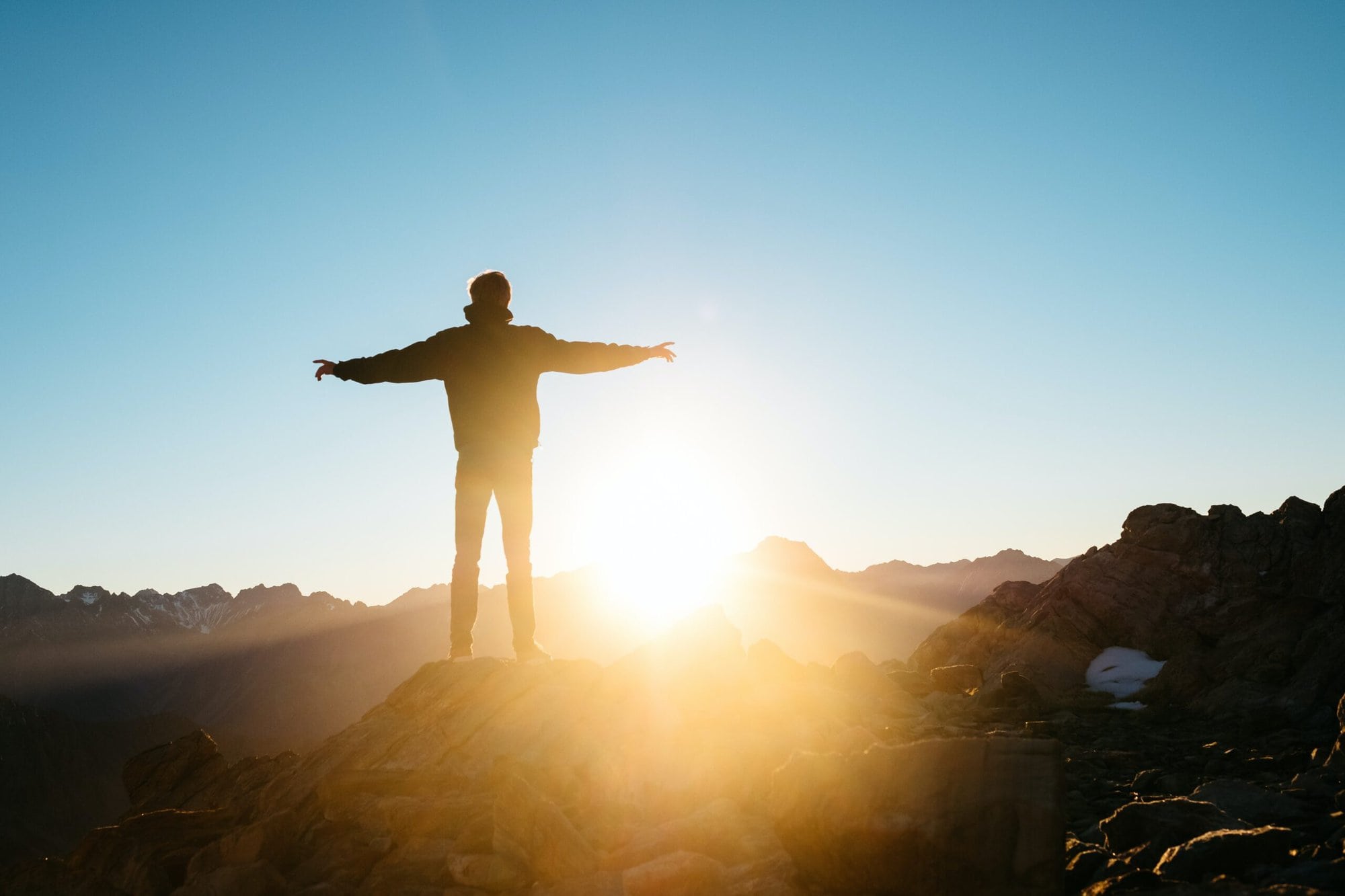 healthy leader feeling energised